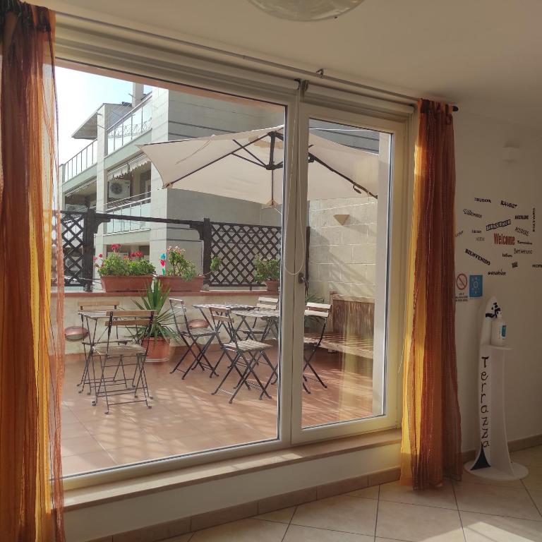 Balkón alebo terasa v ubytovaní Terrazza Zèfiro Casa vacanze