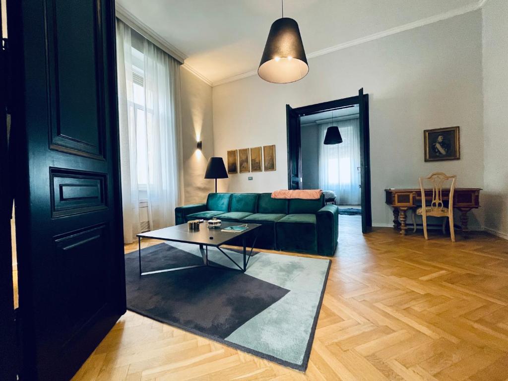 Posezení v ubytování Yacht Club Residence