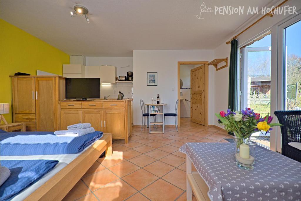 Pension am Hochufer - Apartamento Con Terraza - Girasol