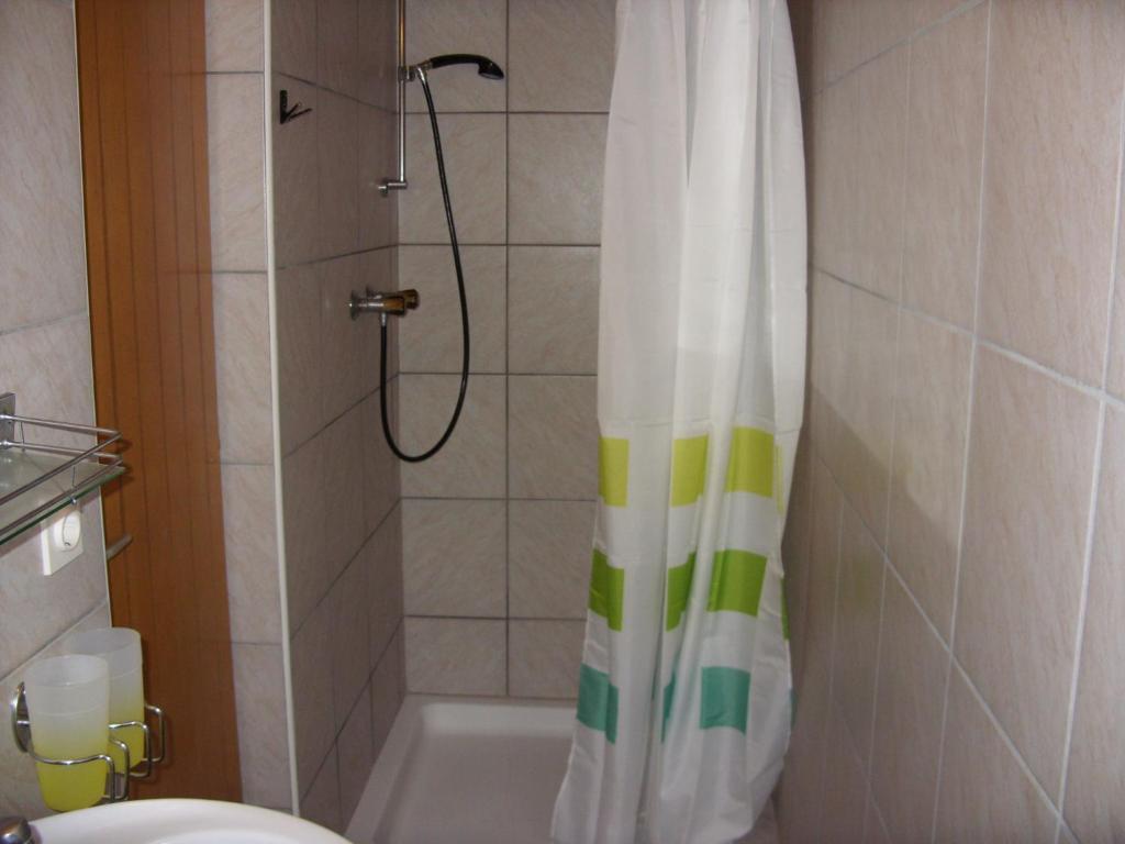 Koupelna v ubytování Sobe GRAJSKA