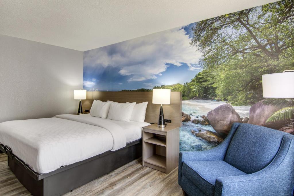 Clarion Pointe on the lake Clarksville-South Hill West - King Room - Toegankelijk/niet Roken