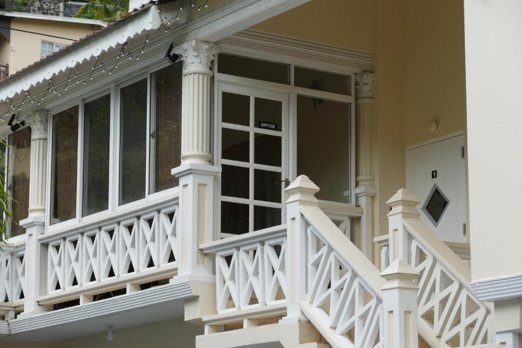 Balkón nebo terasa v ubytování Bascombe Apartments