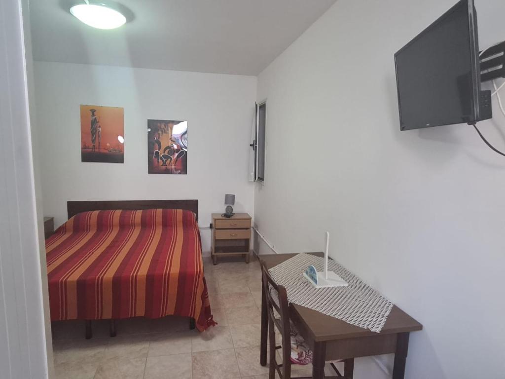 TV a/nebo společenská místnost v ubytování casa al mare kalispera