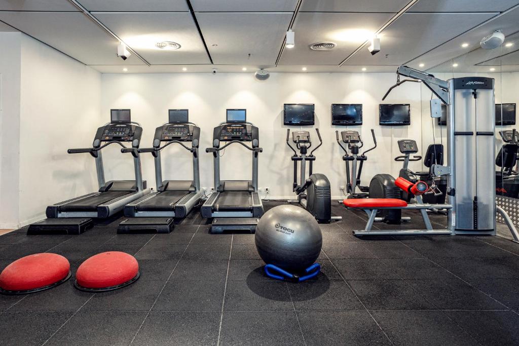 Fitness centrum a/nebo fitness zařízení v ubytování Artist Hotel - an Atlas Boutique Hotel