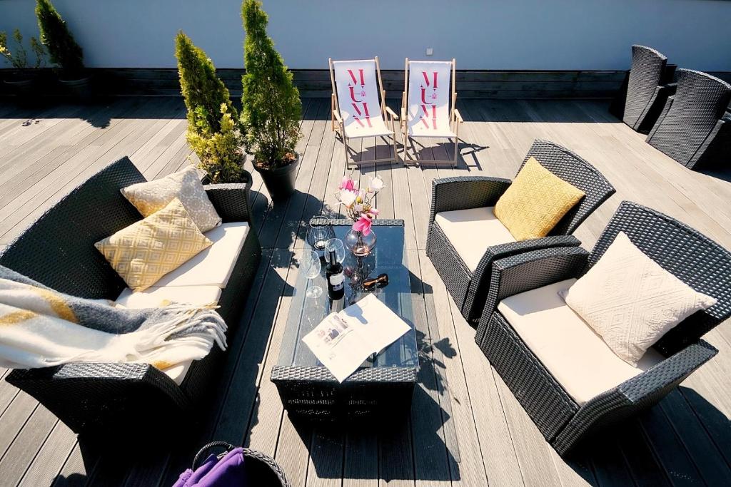 Posedenie v ubytovaní 209 w ROYAL TULIP SAND przy plaży DOBRUK APARTAMENTY