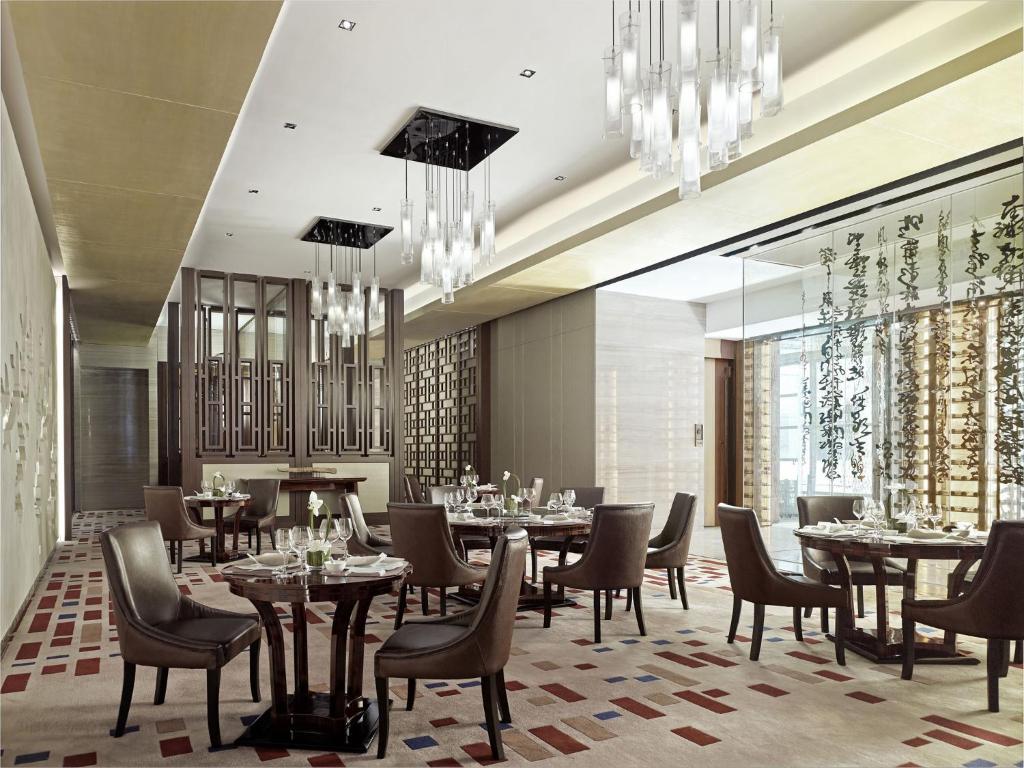 Langham Place Xiamenにあるシーティングエリア