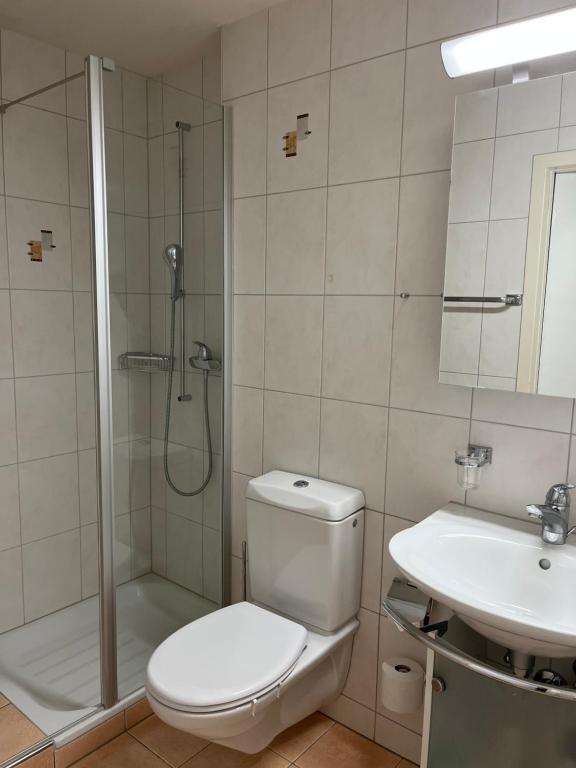 Koupelna v ubytování Residenz Majesta