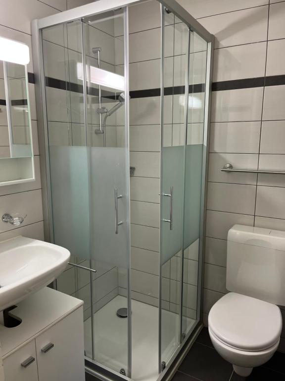 Koupelna v ubytování Residenz Majesta