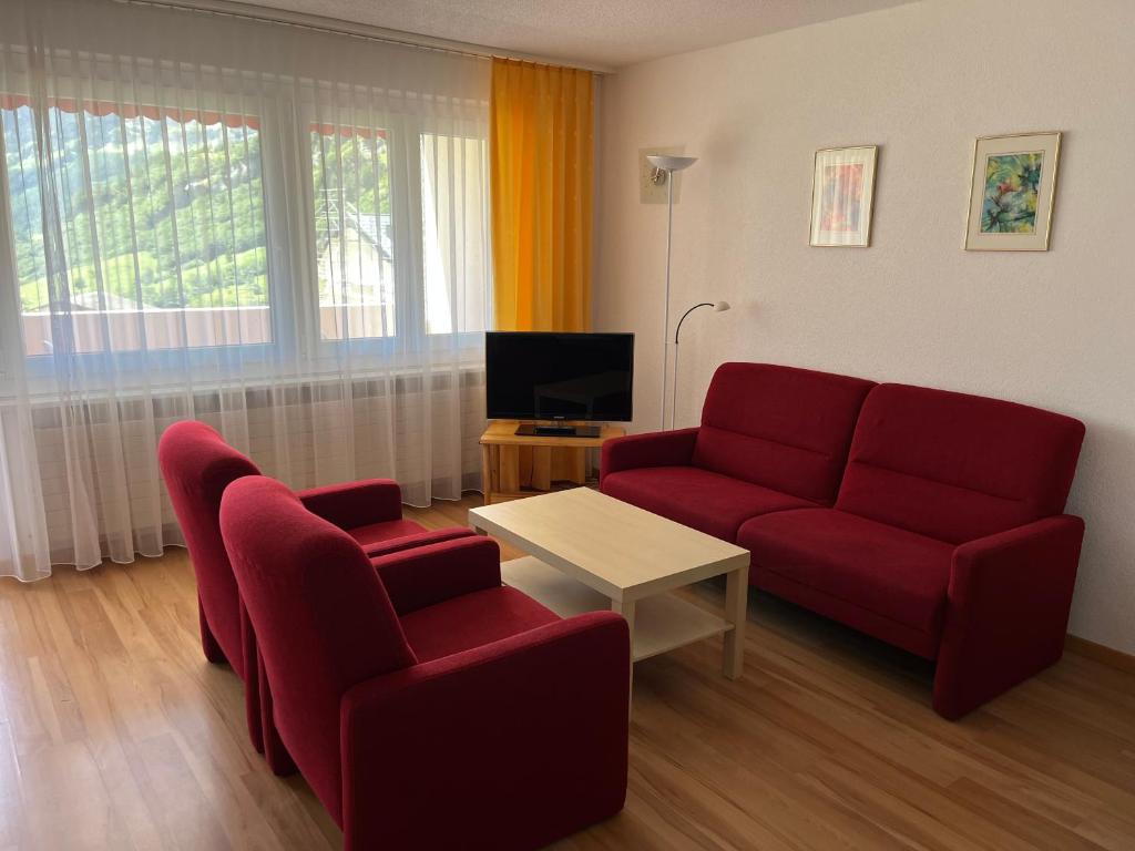 TV a/nebo společenská místnost v ubytování Residenz Majesta