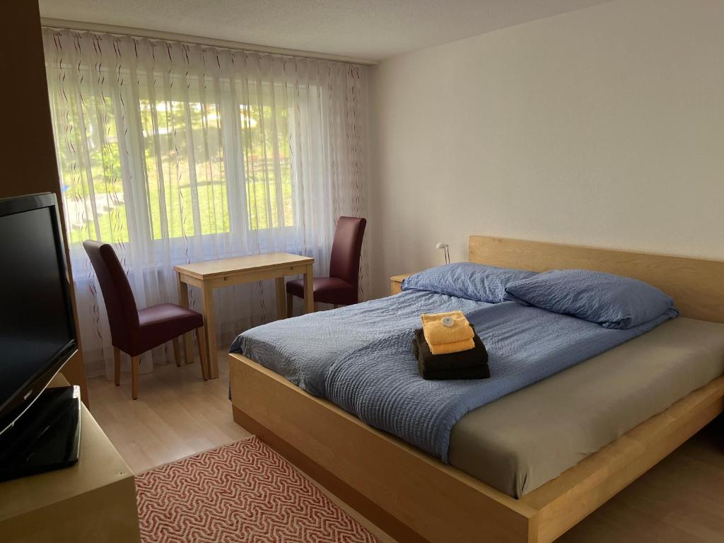 Postel nebo postele na pokoji v ubytování Residenz Majesta