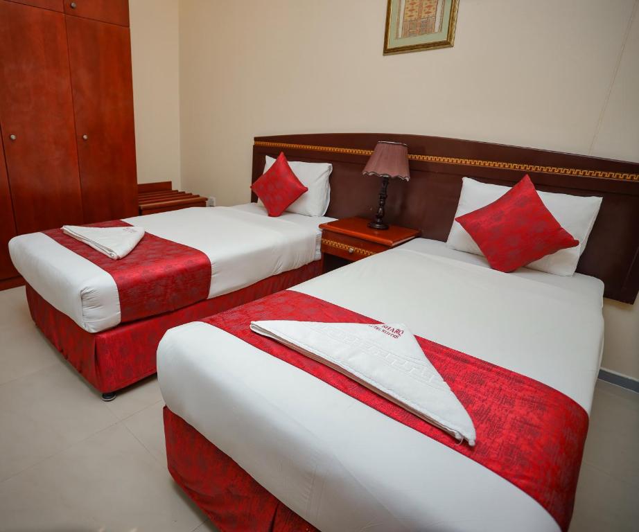 Postel nebo postele na pokoji v ubytování Al Sharq Hotel - BAITHANS