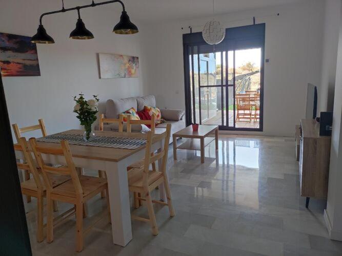 Posezení v ubytování Apartment in Ayamonte with River Views