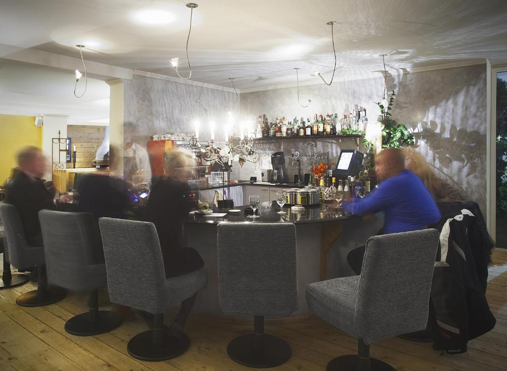 Nápoje v ubytování Hotel Edelweiss