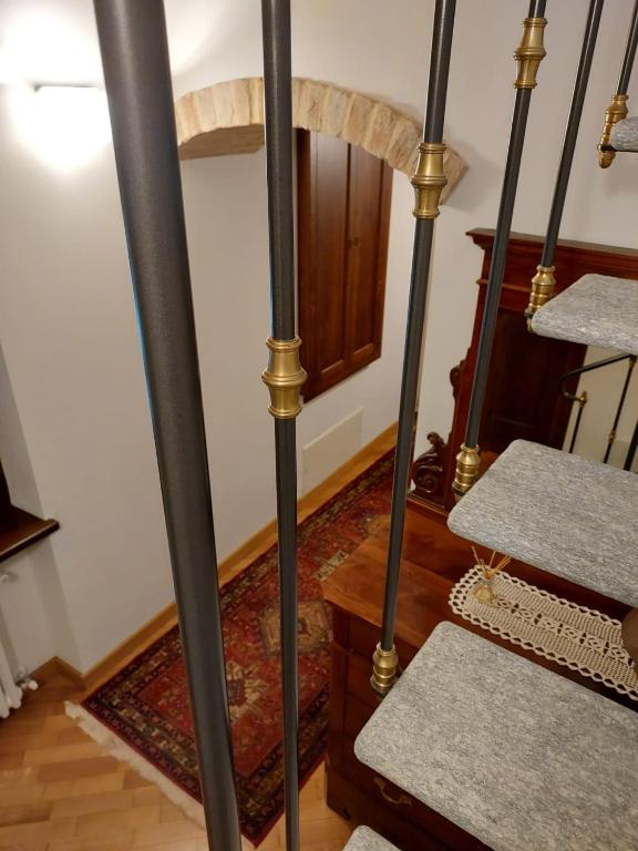 Postel nebo postele na pokoji v ubytování B&B Locanda dai Nonni