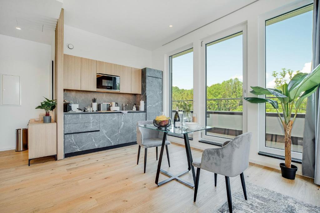 BRIGHT: Rosenheim Aicherpark - Monolocale Premium Con Terrazza