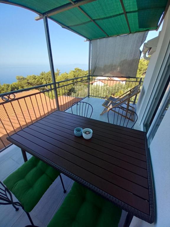 Balkon lub taras w obiekcie Apartments Berti