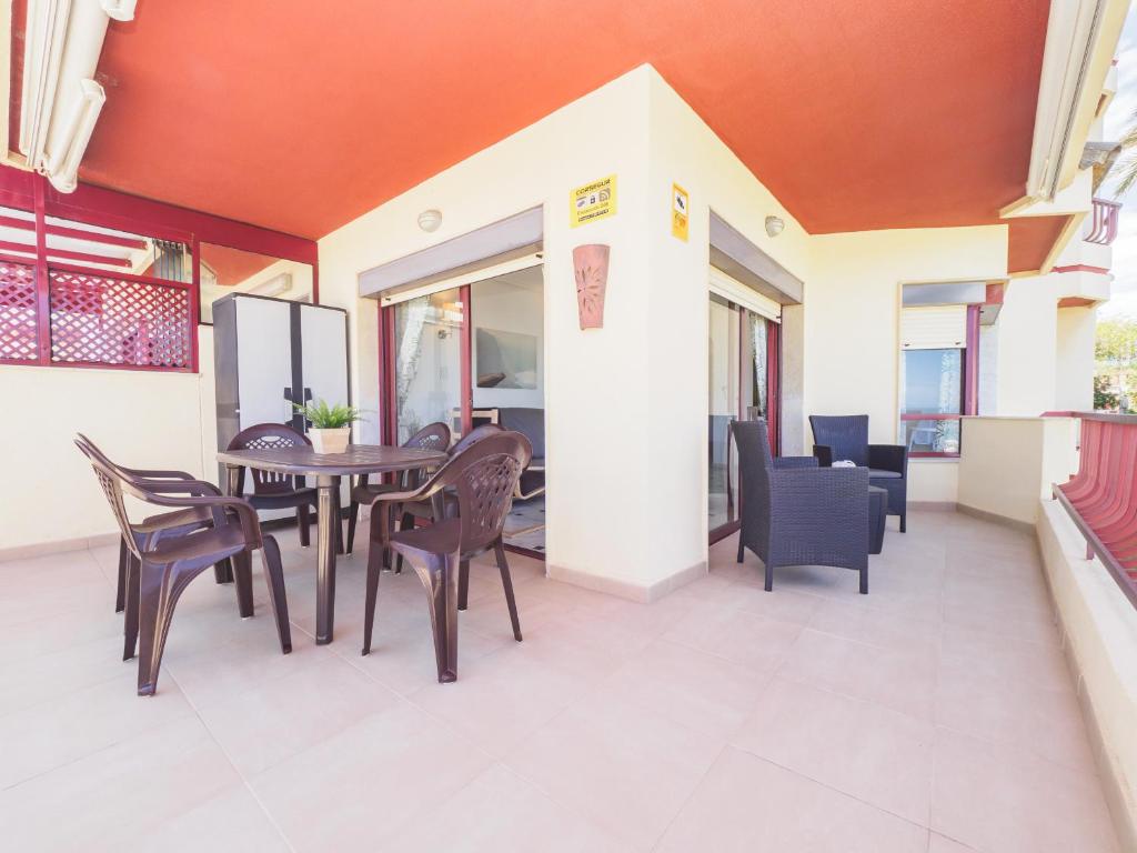 Posezení v ubytování Cubo's Apartamento Oceanview Lubina