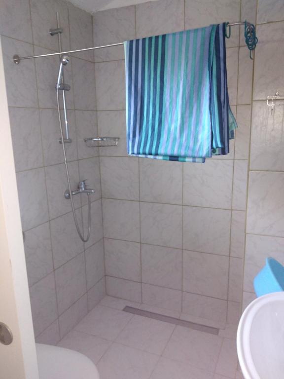 Koupelna v ubytování Apartment Zola