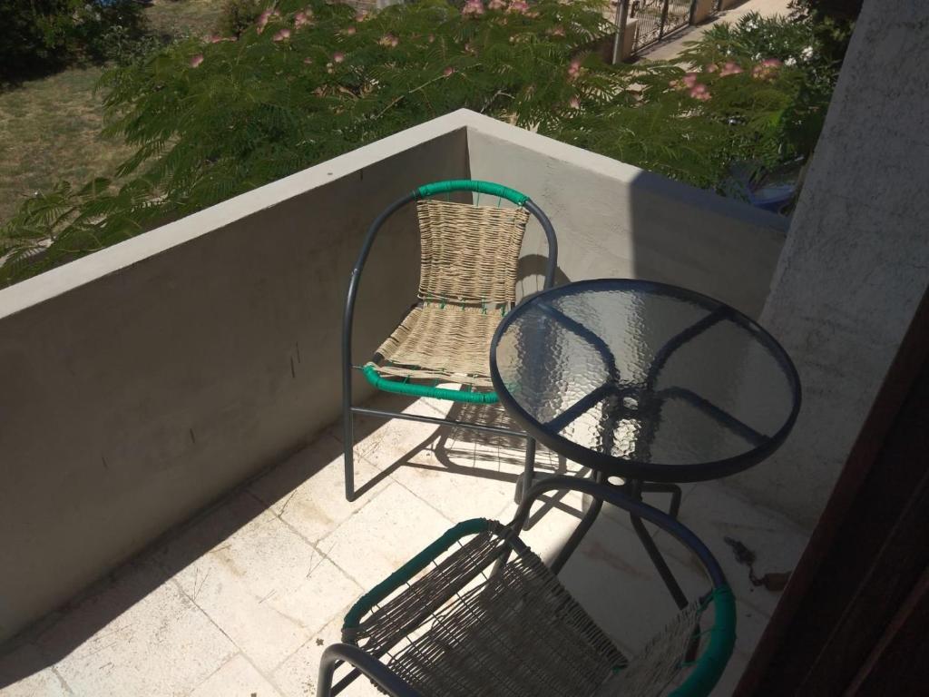 Balkón nebo terasa v ubytování Apartment Zola