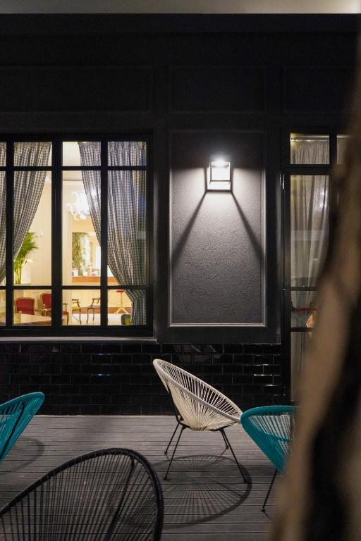 Posezení v ubytování Hotel Vagabond