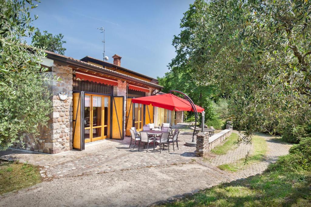 Vonkajšia záhrada v ubytovaní Casa del Bosco