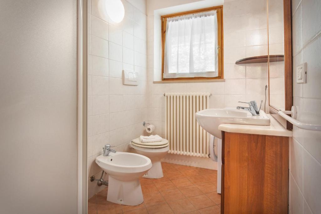 Kúpeľňa v ubytovaní Casa del Bosco
