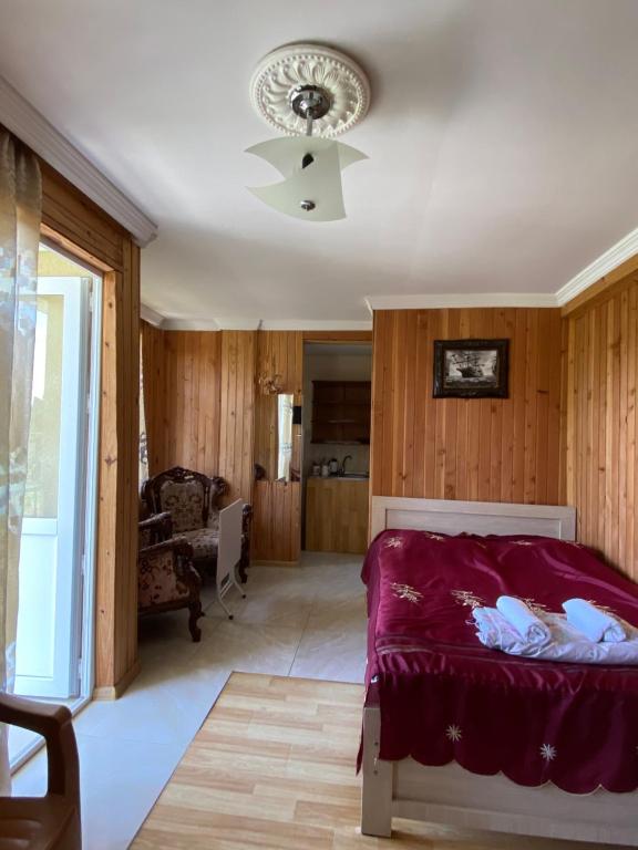 Posezení v ubytování Guest House Mari
