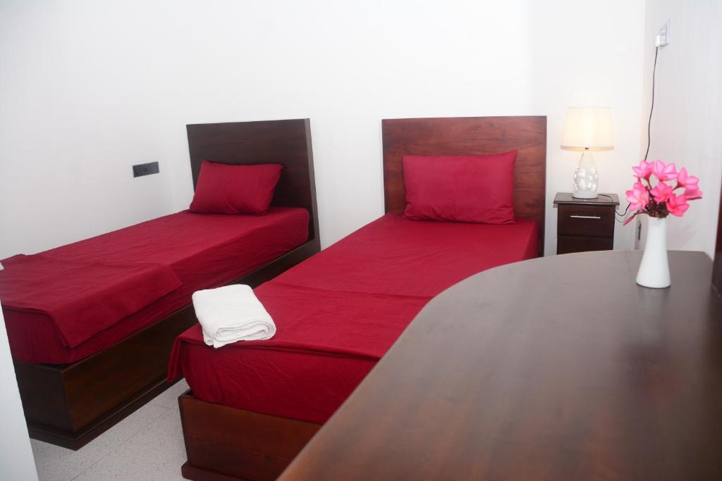 Postel nebo postele na pokoji v ubytování Concey Transit Hotel Airport view