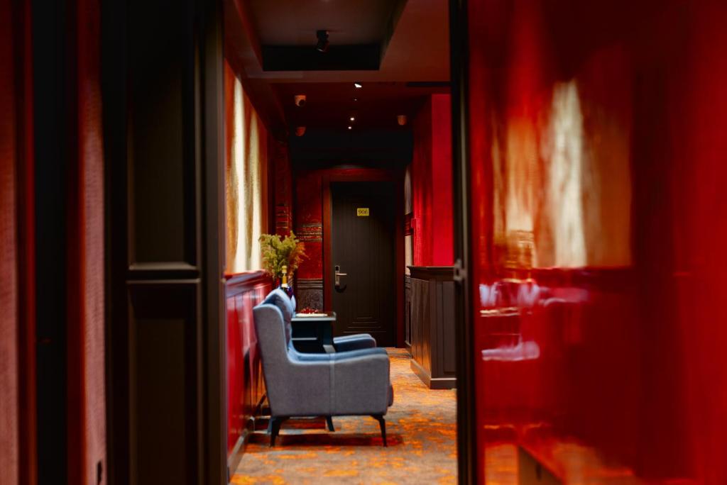 Posezení v ubytování Tapis Rouge Design Boutique Hotel