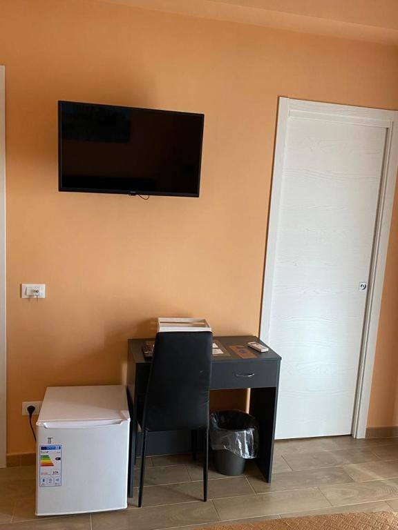 TV a/nebo společenská místnost v ubytování B&B My Home