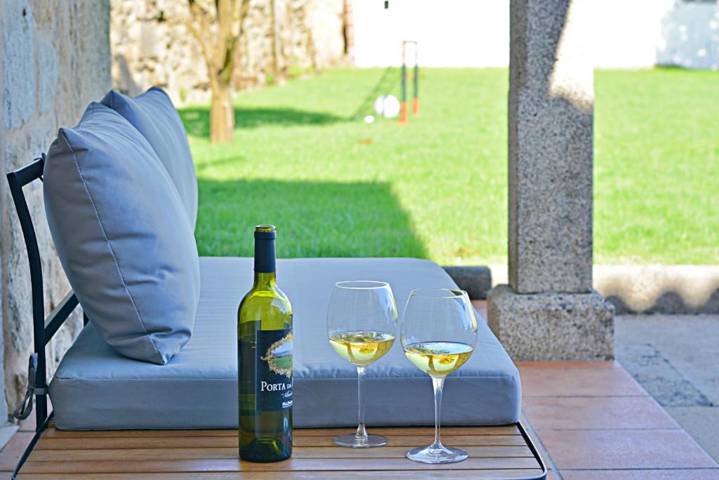 Nápoje v ubytovaní GALIHOST - Casa con enorme jardín en Cambados
