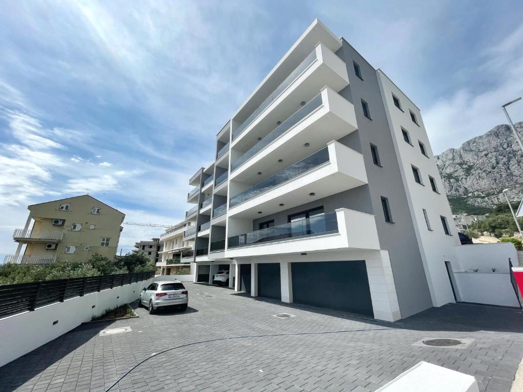 Budova, v ktorej sa apartmán nachádza