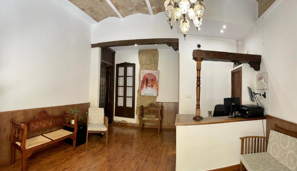 Posedenie v ubytovaní Arteaga Hostal & Baños Arabes Elvira