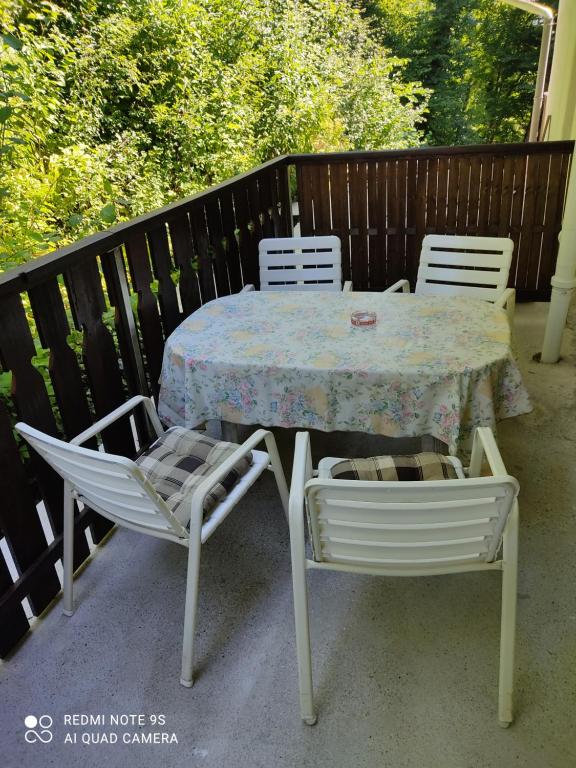 Balkón nebo terasa v ubytování Sobe GRAJSKA