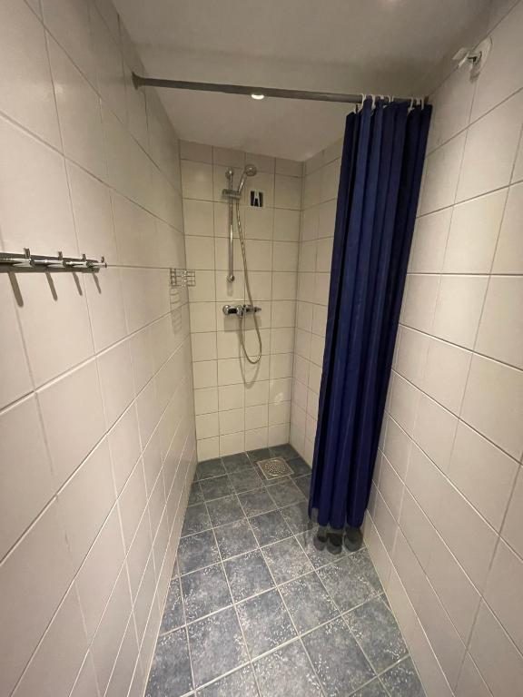 Koupelna v ubytování Lofoten Å HI hostel