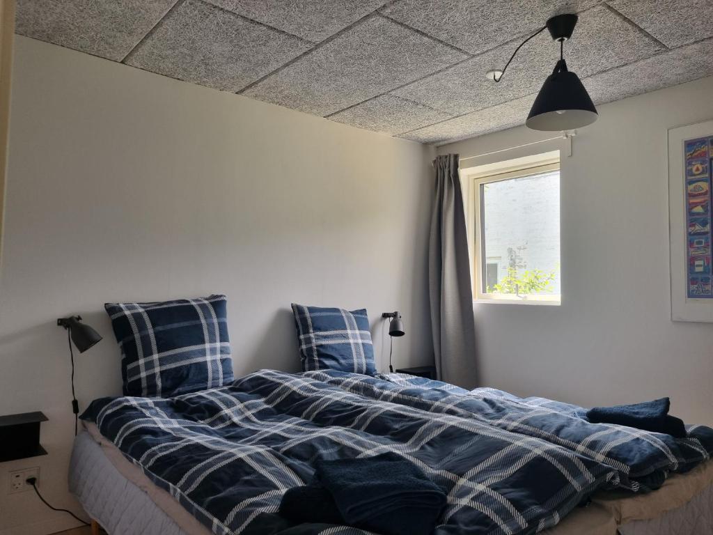 Postel nebo postele na pokoji v ubytování Agermosegaard
