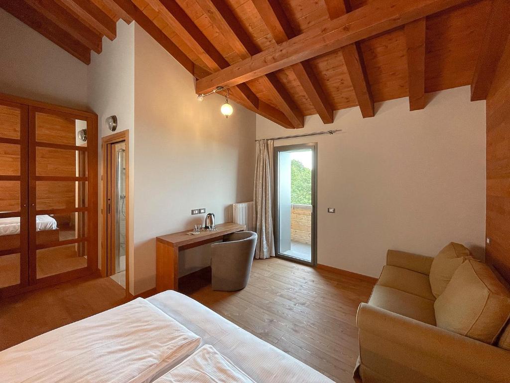 Relais Sauc & SPA - Agriturismo - Deluxe Doppelzimmer Mit Balkon