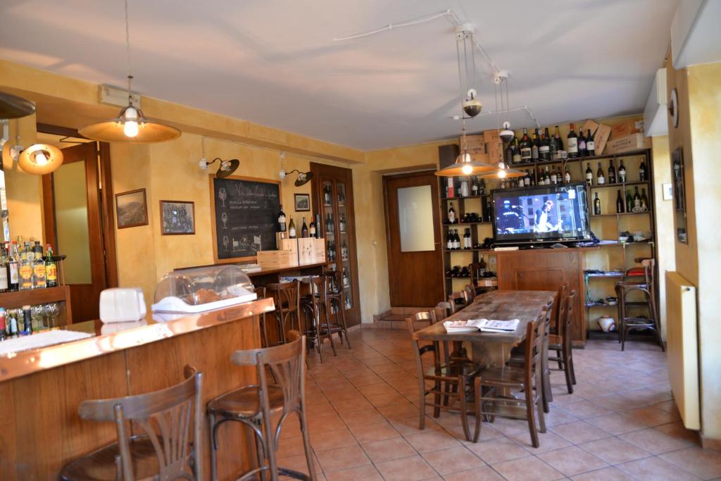 Lounge nebo bar v ubytování Locanda Milano 1873