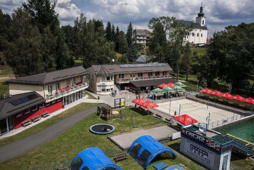 Budova, kde se penzion nachází