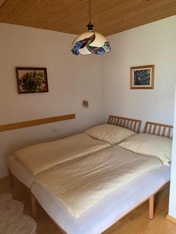 Postel nebo postele na pokoji v ubytování Appartementhaus Parzer