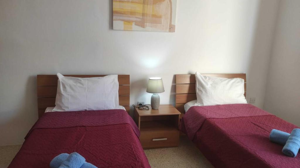 Postel nebo postele na pokoji v ubytování San Salvatore Home