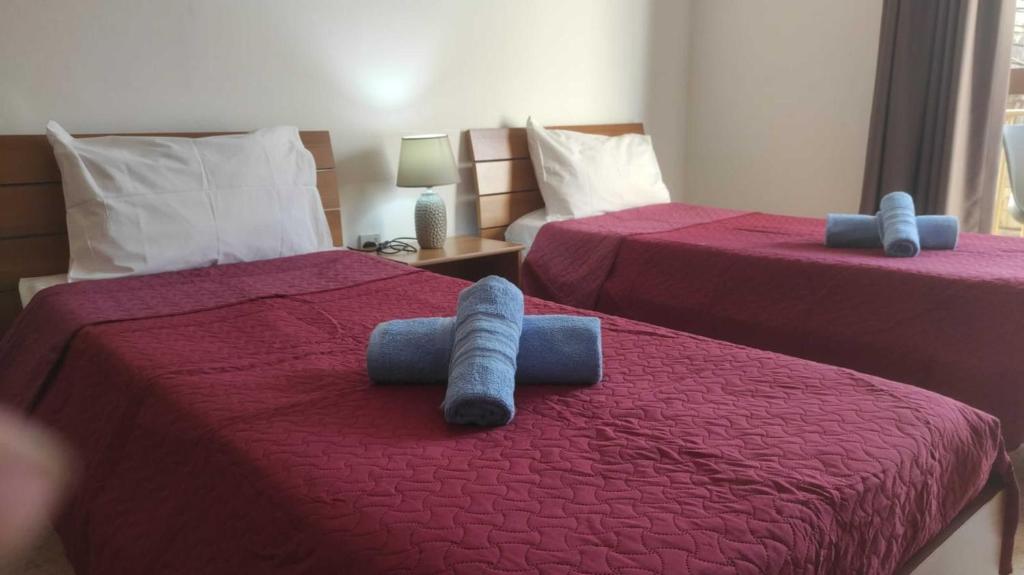 Postel nebo postele na pokoji v ubytování San Salvatore Home