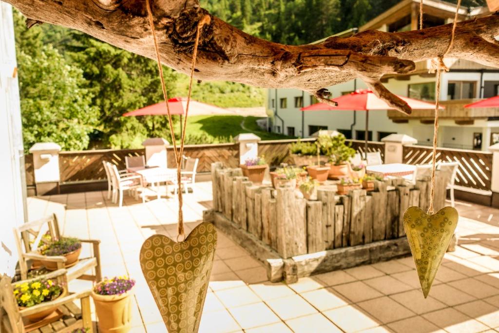 Zahrada ubytování Apart Berghof Steinbock
