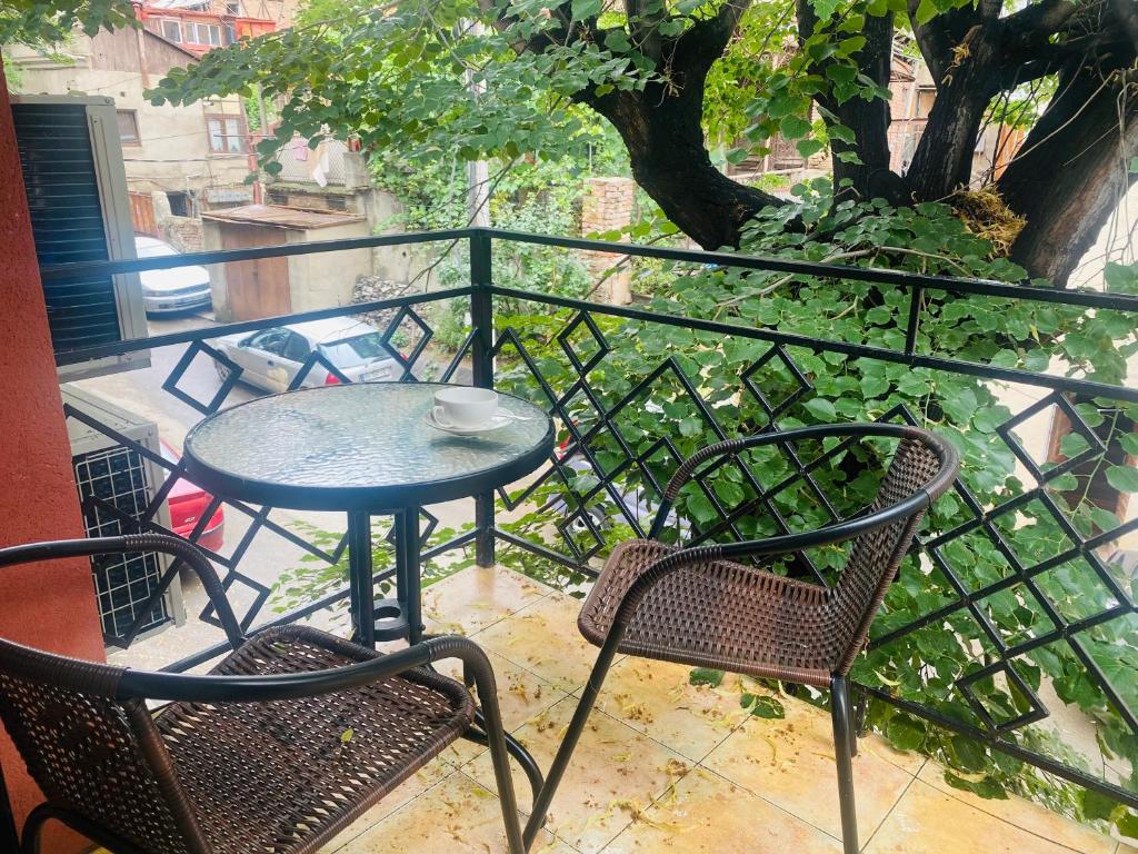 Zahrada ubytování Mose art Hotel