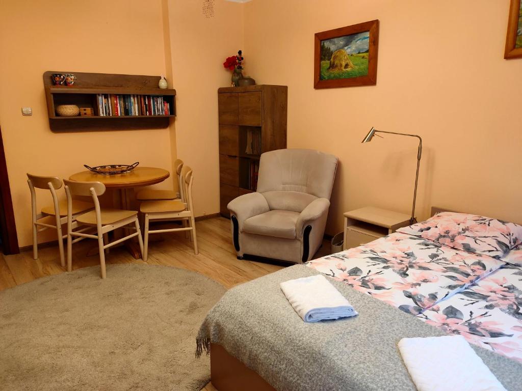 Posedenie v ubytovaní apartament Sowińskiego