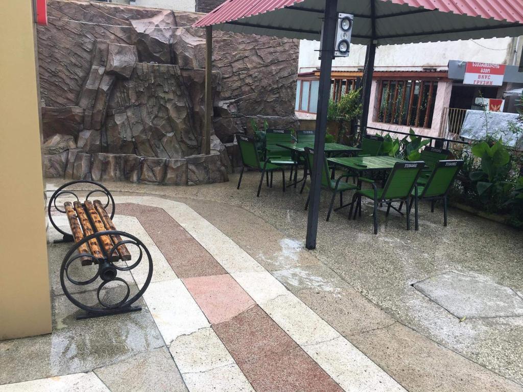 Restaurace v ubytování Villa Ureki