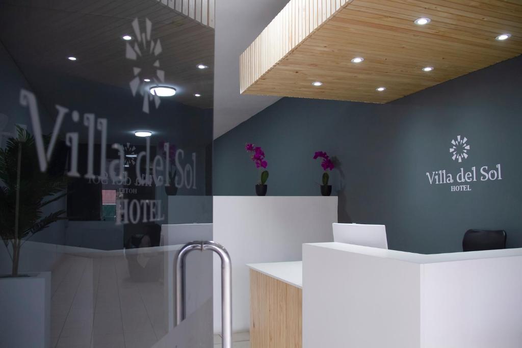 Lobby alebo recepcia v ubytovaní Hotel Villa del Sol