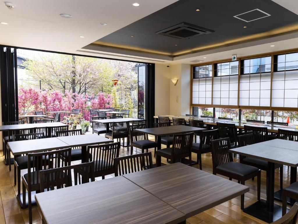Restaurace v ubytování Ariston Hotel Kyoto Jujo