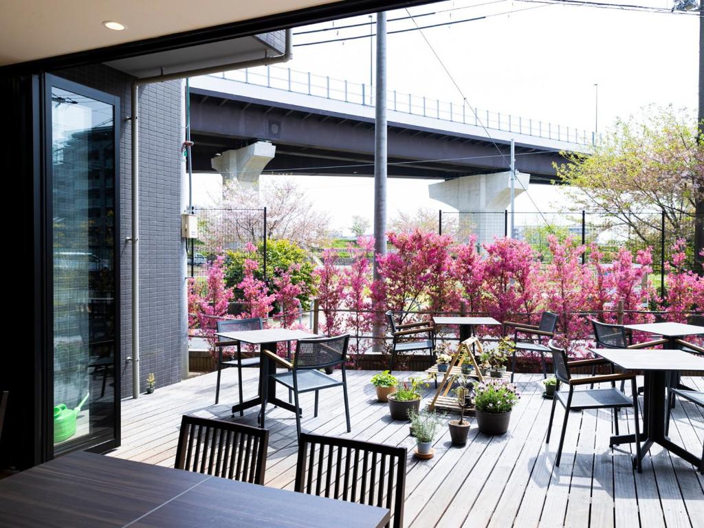 Zahrada ubytování Ariston Hotel Kyoto Jujo