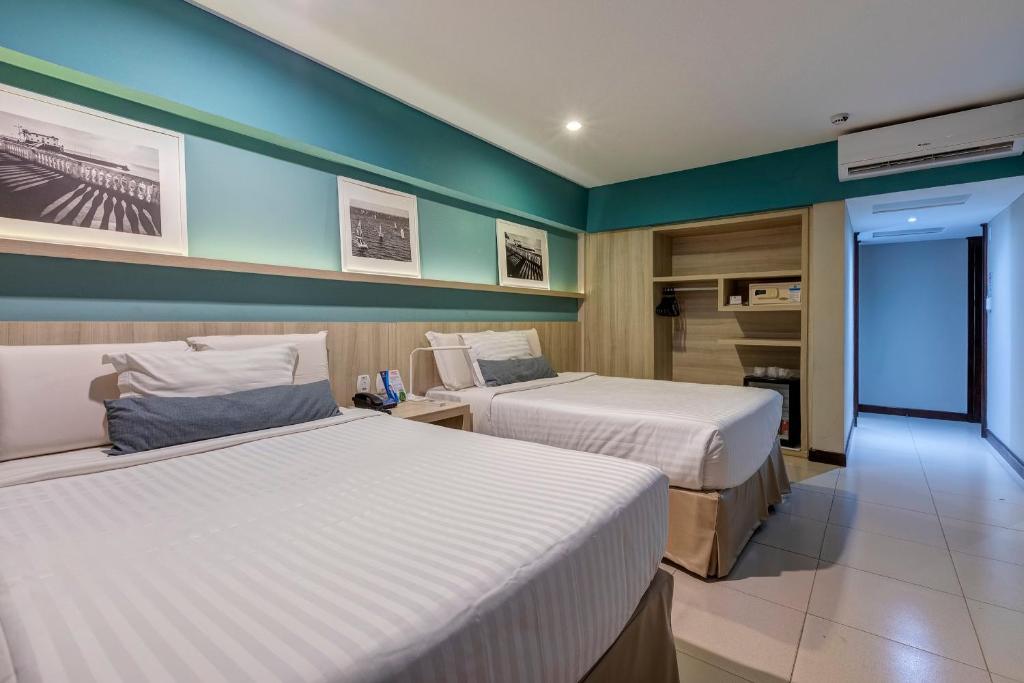 Monte Pascoal Praia Hotel Salvador - Double Room With Side Sea View